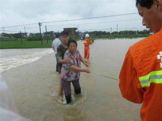 常州橙色身影闪动抢救疏散被困人员1130余人-雉水网