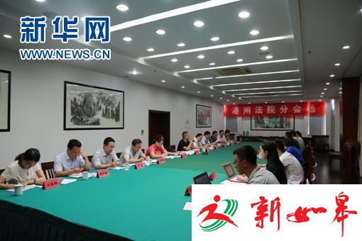 中国政法大学在港闸法院召开行政审判工作座谈会-雉水网