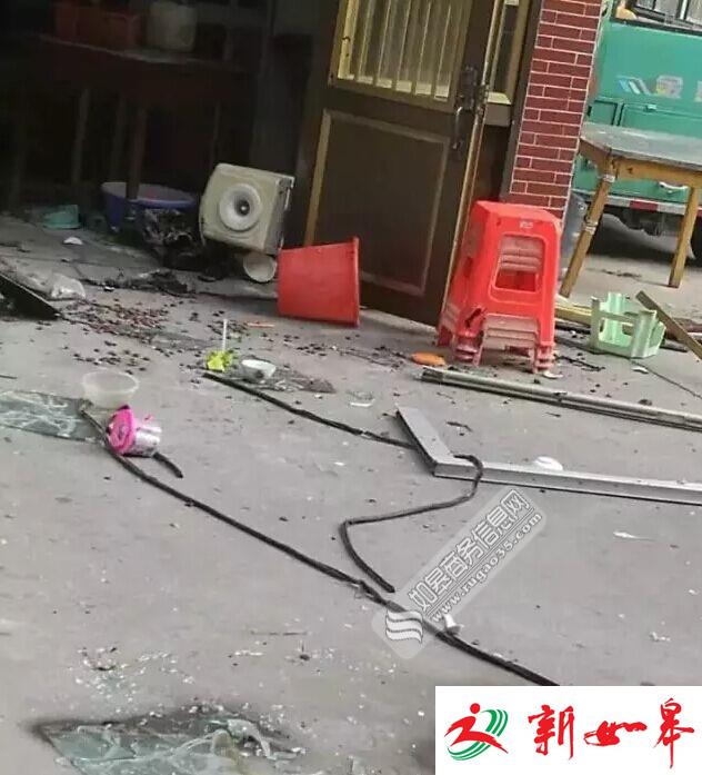 如皋惠政小区液化气罐爆燃　事故造成3人不同程度受伤-雉水网