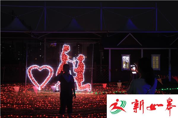 千万盏灯火照亮六合夜空 首届梦幻灯光节开幕-雉水网