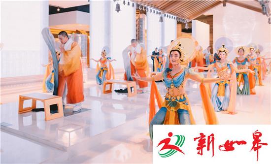 欢喜中秋: 大报恩寺遗址公园上演 “心经”快闪-雉水网