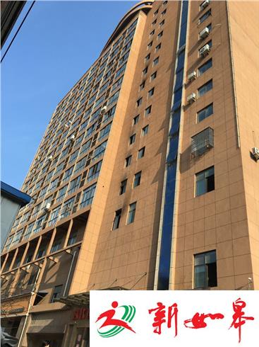 江苏泰州一国际公寓失火 无人员伤亡-雉水网