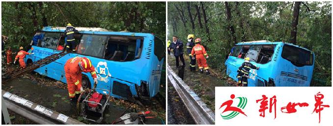 突发！安徽滁州至扬州大巴客车侧翻 目前已致2死16伤-雉水网