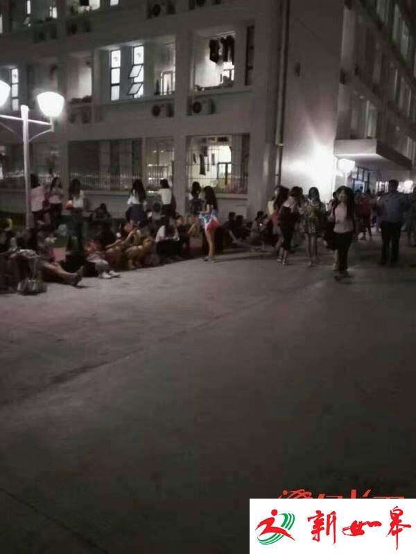 广东一大学宿舍甲醛超标 200多学生集体露宿校园-雉水网