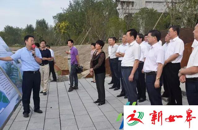 淮安市、洪泽县领导到蒋坝镇视察全国优选旅游项目-雉水网