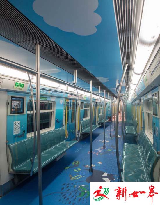 北京首辆书香地铁专列27日正式开通-雉水网
