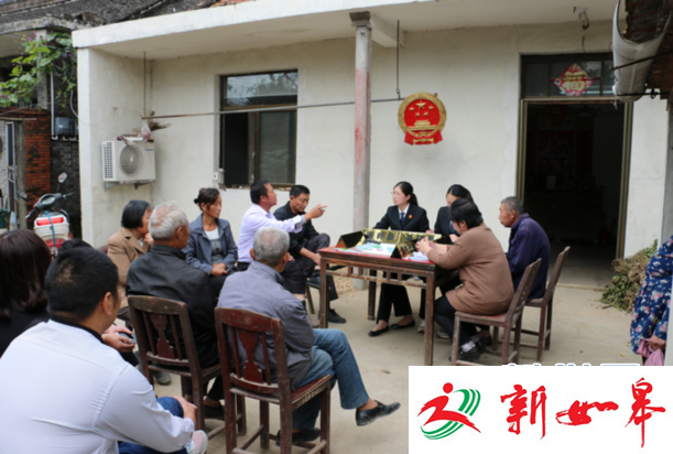 重阳节,如皋法官到八旬老汉家中开庭-雉水网