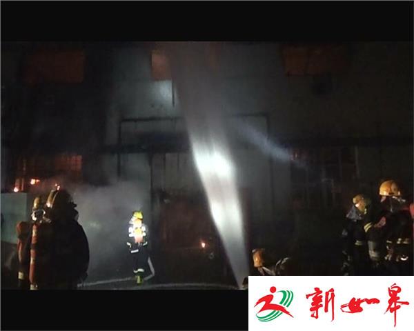 药厂深夜突发大火 疑是线路老化“惹火”-雉水网