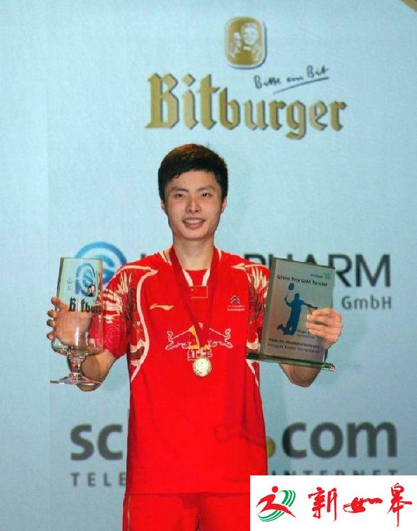 德国羽毛球公开赛 南通小将石宇奇获男单冠军-雉水网