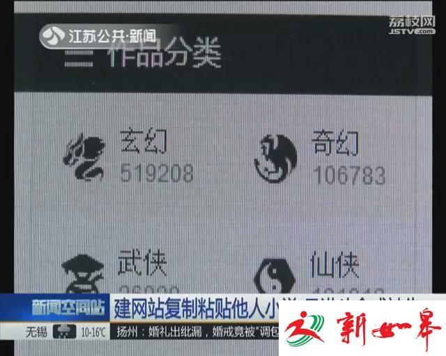 建网站复制粘贴他人小说 日进斗金成被告-雉水网