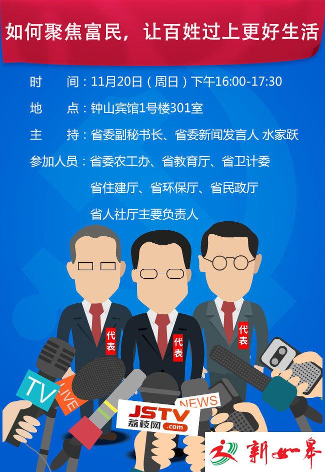 【党代会新闻发布厅】江苏民生七“掌门”畅谈富民“大招”-雉水网