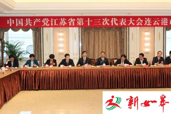 连云港市代表继续审议省第十三次党代会报告-雉水网