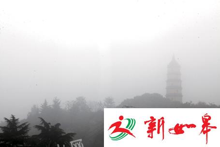 镇江大雾锁城 空气湿漉漉气温“速冻”-雉水网