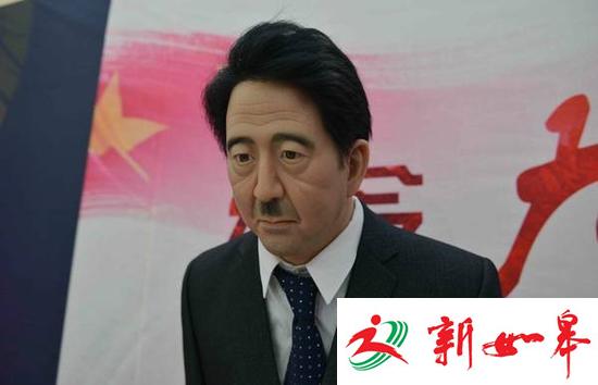 沈阳安倍谢罪蜡像引日不满-雉水网