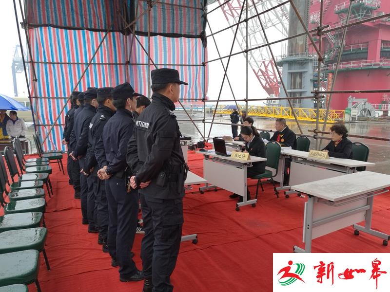 法庭开到长江畔 以案普法打击非法捕捞-雉水网