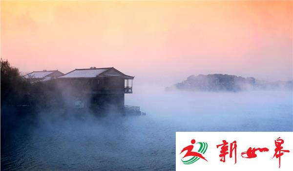 雪后放晴！句容墓东水库雾气蒸腾 美如“仙境”令人惊艳-雉水网