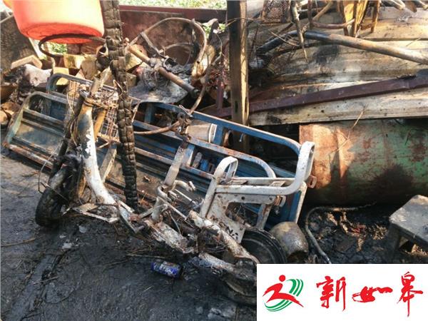 凌晨烧饼店起火 邻居及时发现人无伤亡-雉水网