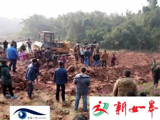 村民遭推土机活埋碾压致死 疑因被强占土地-雉水网