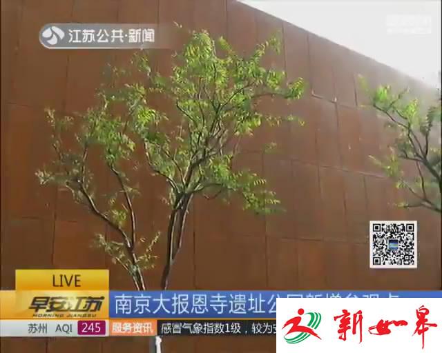 南京大报恩寺遗址公园新增参观点-雉水网