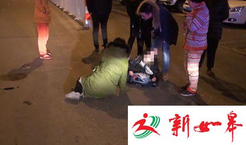 奶奶和孙子过马路，被酒后驾车人撞倒-雉水网