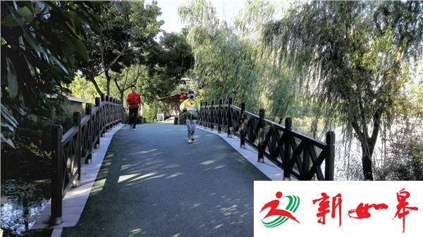 盐城聚龙湖2500米步道建成  全市将建成201公里健身步道-雉水网
