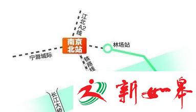 明年江北三条地铁线开建 南京北站2018年动工-雉水网
