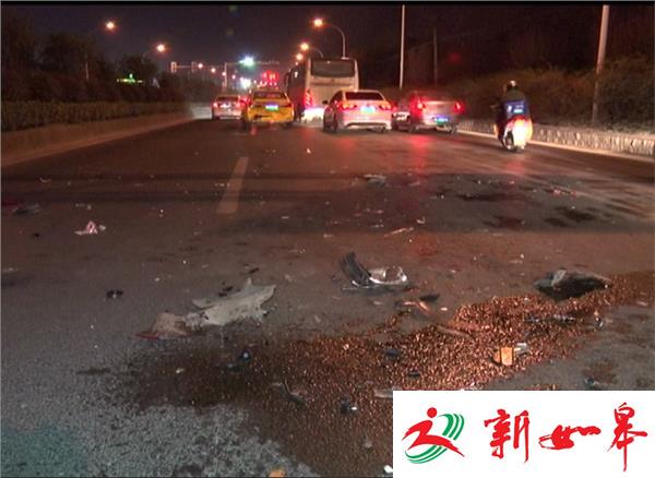 南京一男子疲劳驾驶连撞三车-雉水网