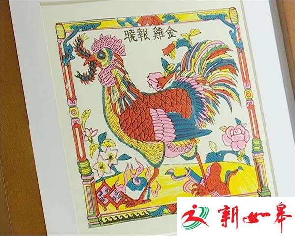 传统木刻年画里的年味-雉水网