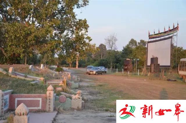 泰国华裔过年在坟场放电影给祖先看 已坚持50年-雉水网