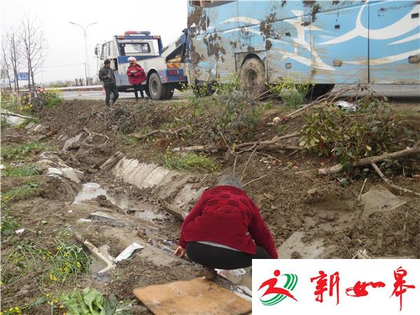 路人横穿马路  大巴避让侧翻-雉水网