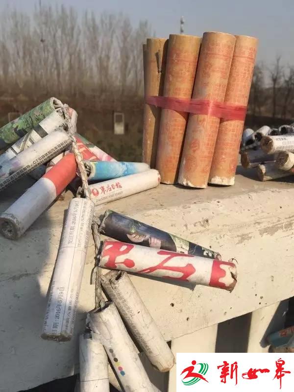 威力强！朋友圈黑花炮两根炸烂5斤肉