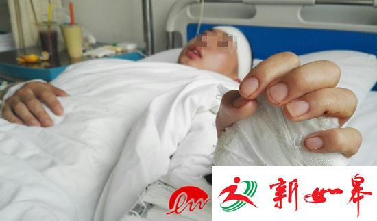 男子沈阳街头喝止偷窃被砍断手臂肌腱 寻找目击者