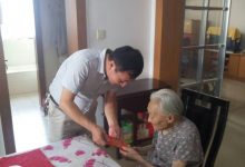 南通电视台走访慰问 如城街道红星社区百岁老人-雉水网