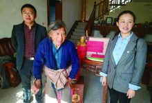 如城街道社会事业局 来龙游河村慰问五保老人-雉水网