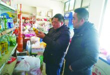 如城街道龙游河村食品安全大检查-雉水网