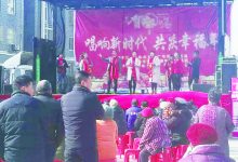 唱响新时代 共庆幸福年 如皋市文广新局送戏下乡贺新春-雉水网