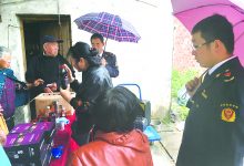 冒雨监管不松懈 加强巡查护庙会-雉水网
