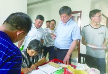 如皋市委常委、如皋工业园区党工委书记刘向阳来新官村开展走帮服活动-雉水网