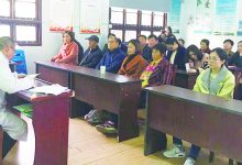 如城街道迎新社区开展卫生应急技能培训-雉水网