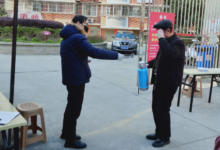 如城街道花园社区疫情防控党员在行动-雉水网