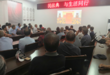 如城街道红星社区开展“民法典与生活同行”主题宣传活动-雉水网