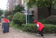 如城街道陆桥社区开展“全民卫生日”大扫除活动-雉水网