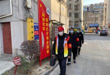 如城街道陆桥社区开展 “疫情防控”志愿服务活动-雉水网