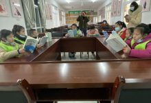 如城街道陆桥社区开展 春风少年读书会活动-雉水网