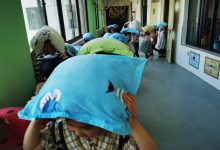 如城大明幼儿园开展“5.12”防震减灾应急疏散演练活动-雉水网