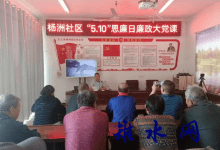 如皋市长江镇杨洲社区开展“5·10思廉日”大党课 ——莫以廉小而不为，莫以贪小而为之-雉水网