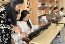 如皋市东陈镇万富社区：书香伴琴韵，非遗润书屋-雉水网