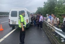 大巴车抛锚高速  江苏省交通综合执法局沿海支队第四大队及时转运滞留乘客-雉水网