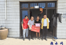 如皋市长江镇蔡埠庄村:“情系八一军旗红·关爱老兵送温暖”主题活动-雉水网