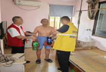 如皋长江镇二案社区开展“移风易俗入民心 清凉解暑送爱心”活动-雉水网